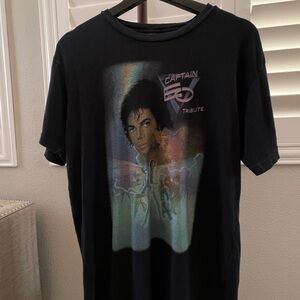 Vintage Captain EO Tribute Black T-Shirt Michael Jackson